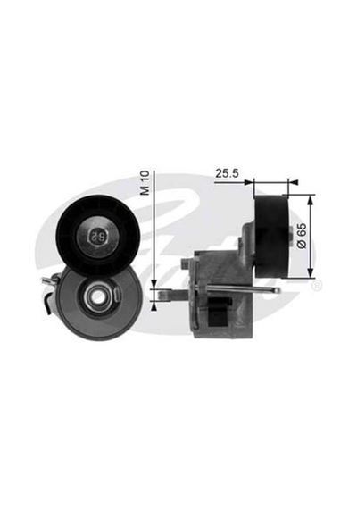 GATES T39014 V KAYIŞ GERGİ RULMANI ALBEA LINEA DOBLO FIORINO 1.3