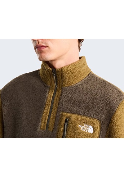 The North Face M Yumıorı 1/4 Zıp Erkek Outdoor Çeyrek Fermuarlı Polar Üst Nf0a883sug81 Yeşil