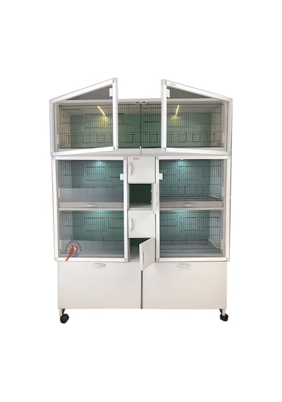 İstanbul Kafes Model 6Dys Pvc Kuş Dolabı