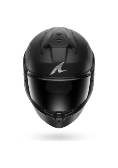 Kask Skwal Cup Dark Shadow Mat Siyah Kapalı