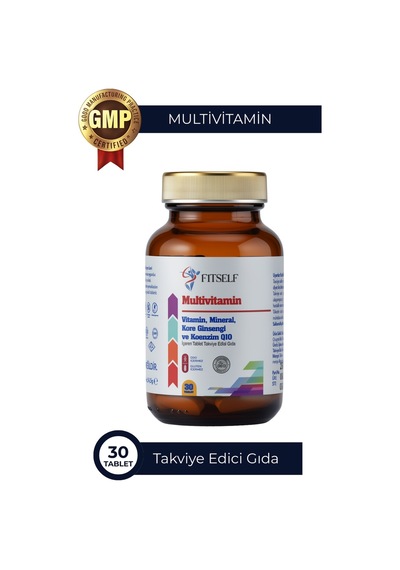 Fitself Multivitamin İçeren Takviye Edici Gıda 30 Tablet