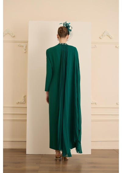 Senna Rosalın Dress Zümrüt Zümrüt