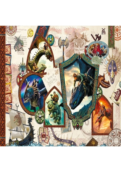 Hd 113 How To Train Your Dragon Puzzle 200 Prç