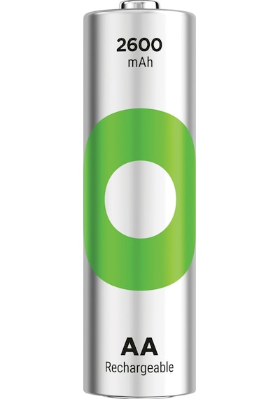 GP ReCyko 270AAHC 2700 Serisi 2600 mAh AA Ni-MH Şarj Edilebilir Kalem Pil 2'li