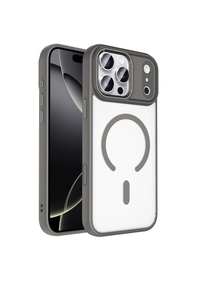 Joko Apple İphone 18 Pro Max/17 Pro Max Terea Magsafe Kapak - Gri