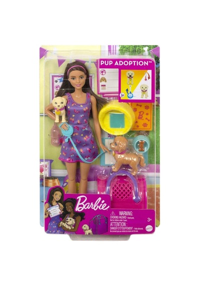 Hkd86 Barbie Ve Köpekçikleri Oyun Seti