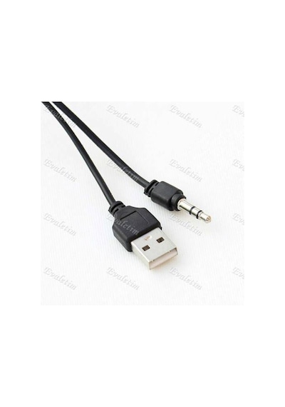 Usb To Aux - 5 Pin Kablo Müzik Kutusu Kablosu