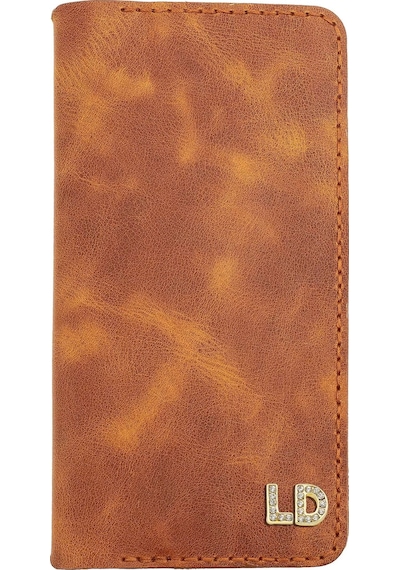Twingold İsme Özel Dikey Uzun Cüzdan - %100 Rainbow Deri - A010007 - Camel Camel
