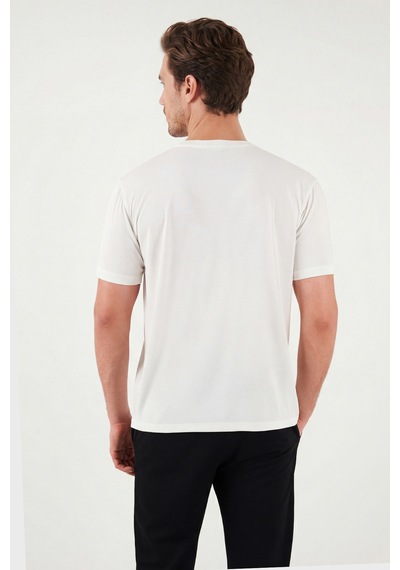 Buratti Erkek T Shirt 5902985 Ekru Ekru