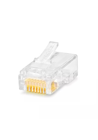 Nodar Nd2407 Cat6 Konnektör Ezrj45 100lü Plastik Kutu Şeffaf