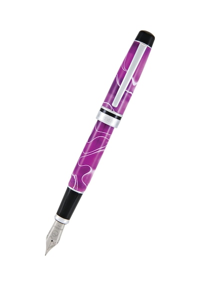 Monteverde Prima Fountain Pen Purple Swirl - Omniflex Diğer