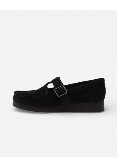 Clarks Wallabeeevobar Black Sde Kadın Siyah Günlük Ayakkabı 26183153