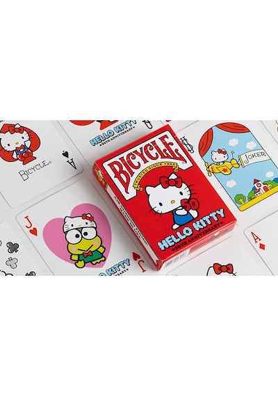 Bicycle Hello Kitty Premium Oyun Kağıdı Koleksiyonluk İskambil Kartları Destesi