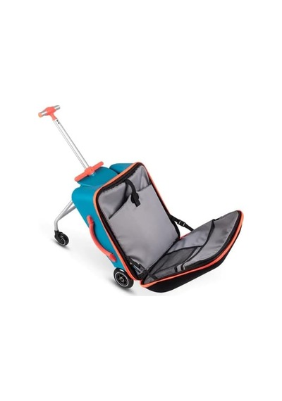 Micro Ride On Luggage Eazy Scooter Bagaj Ocean Blue