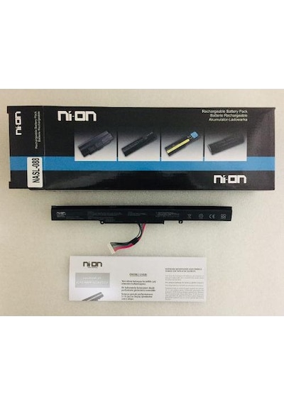 Nion Asus N552vw-fy147t Uyumlu Notebook Batarya - Pil