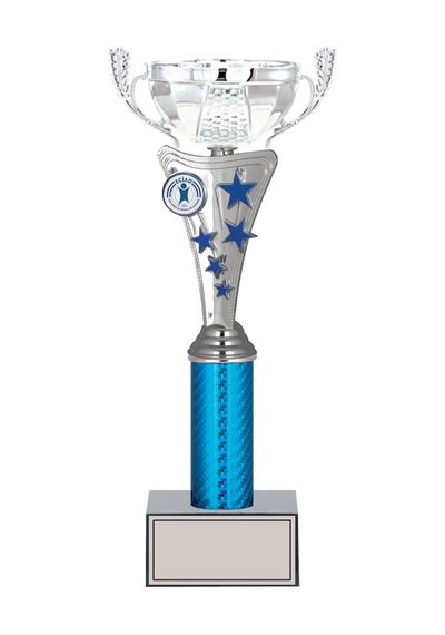 Odak Kupa - Small Kupalar - S-040 A - 35 Cm Altın - Beyaz