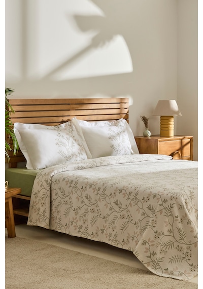Kaşmir Home Lilly Çift Kişilik Pike Takımı Çağla Çağla