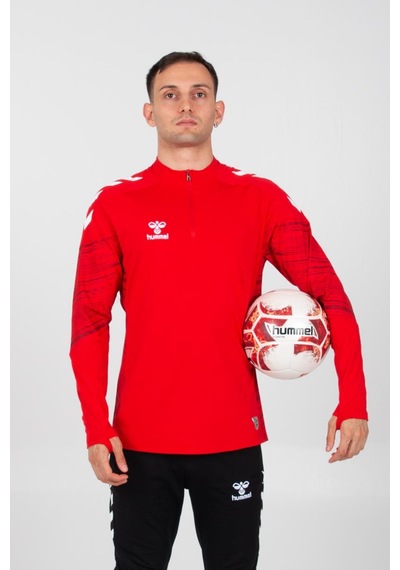Hummel Line Antrenman Eşofman Üstü Kırmızı