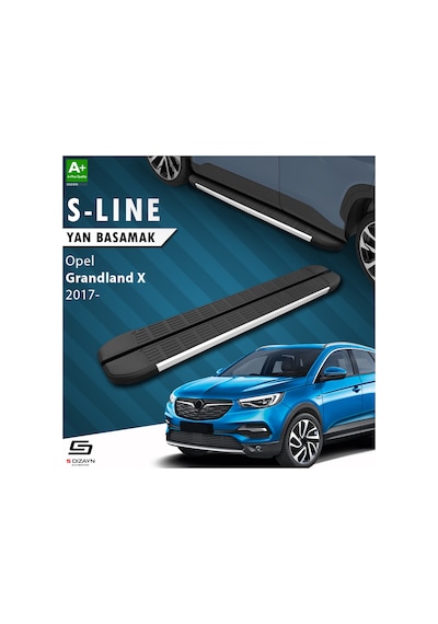 S-Dizayn Opel Grandland X S-Line Aluminyum Yan Basamak 183 Cm 201