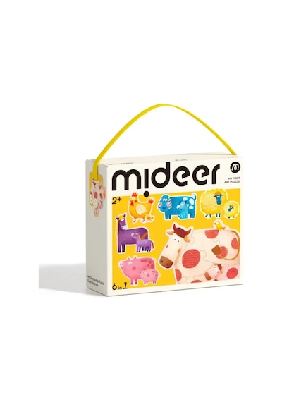 Mideer My First Puzzle Çiftlik Hayvanları Md1462