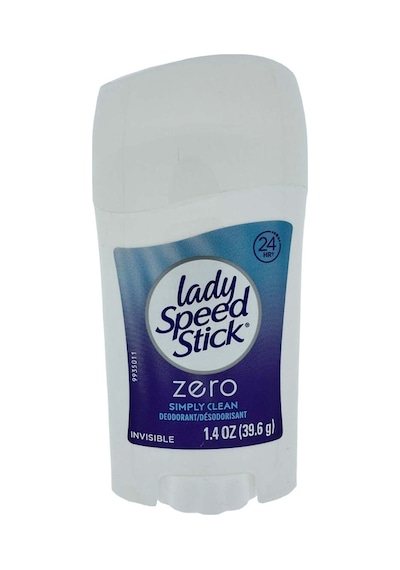 Stick Zero Simply Clean Invisible Deodorant Stick 39.6g-