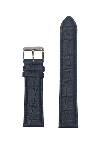 Rs2004s Renesance Deri Kayış -mavi - 24x24mm Şeffaf