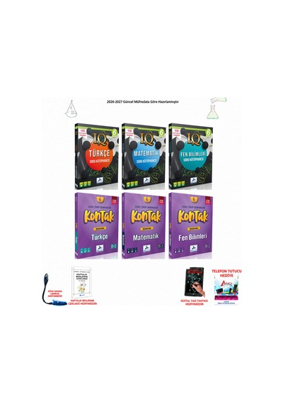 Paraf 6. Sınıf Iq+kontakt Ana 3 Ders 6 Kitap Seti