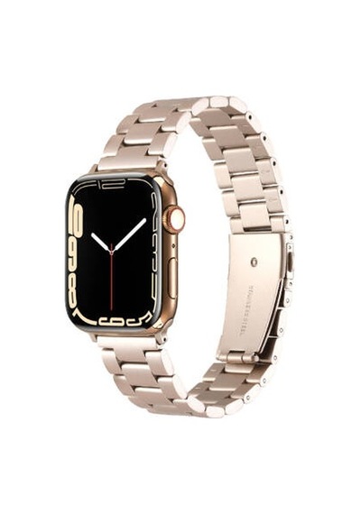 Apple Watch 42mm Uyumlu Krd-93 Metal Kordon - Starlight