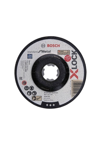 115 X 6 Mm Metal Kesici, Standart For İle Yüksek Performans
