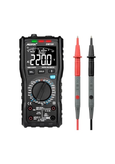 Mestek DM100 True Rms Ncv Yüksek Hızlı Dijital Multimetre
