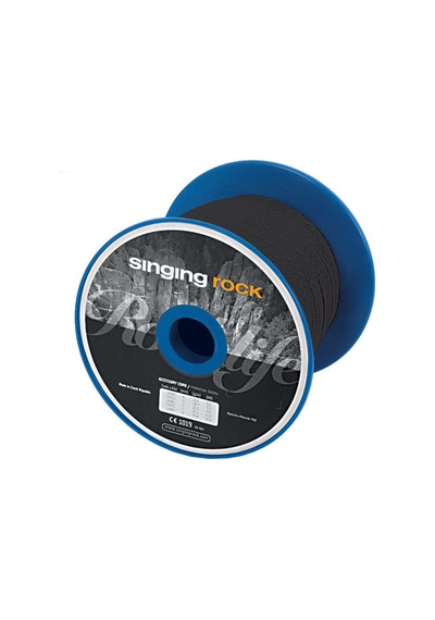 Accessory Cord 6 Mm 100m. Black Yardımcı İp Black Çok Renkli