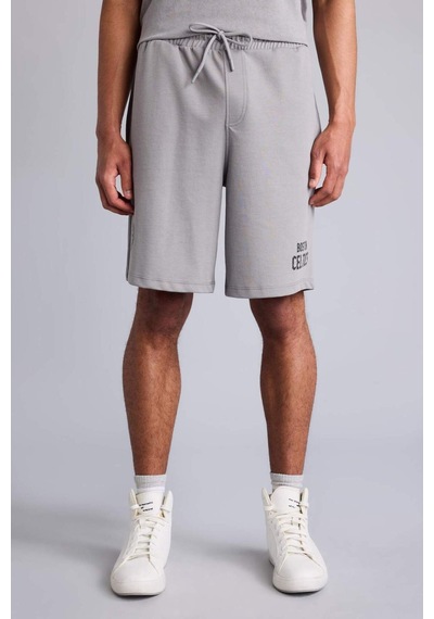 Defacto Nba Boston Celtıcs Standart Fıt Şort G0920ax26smgr67 Gri-gr67