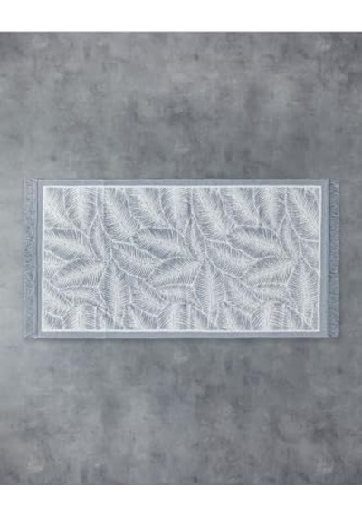 Leaves Dokuma Kilim Gri Genel