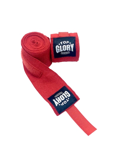Top Glory Kick Boks, Muay Thai, Boks El Bandajı 3,5 Metre Kırmızı
