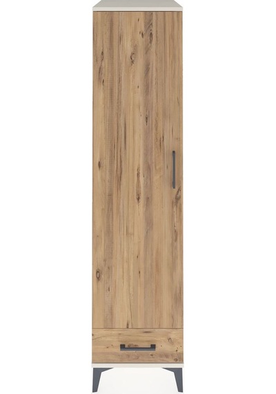 Kronos Dolap 2 Raflı Tek Çekmeceli Tek Askılı 44x59x182 Aytaş... Aytaşı