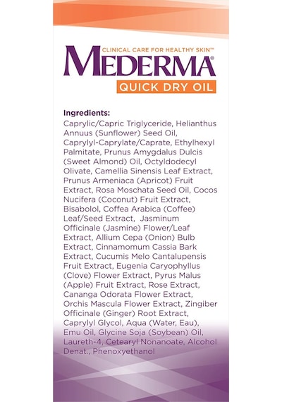 Mederma Quick Dry Oil 60 ML