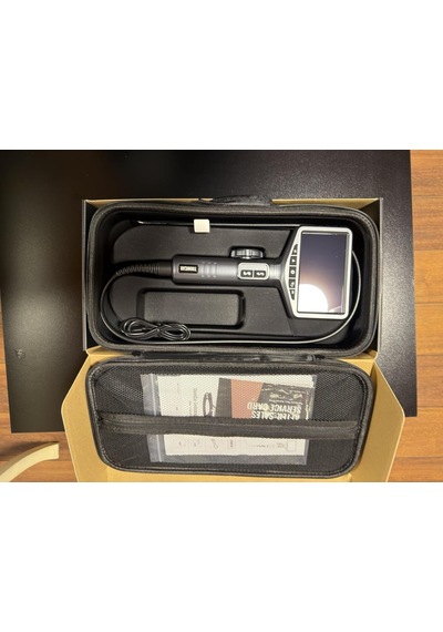 Es401 Endoskop Kamera 5 İnç 2mp Hd 180 Hareketli Uç 6 Led