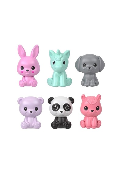 Hym25 Mini Barbieland Cutie Reveal Bebekler 10pcs Mixed
