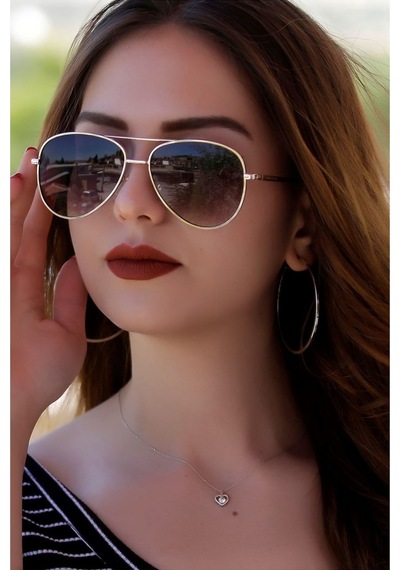 Daniel Klein Dk4262P-1 Damla Model Kadın Güneş Gözlüğü