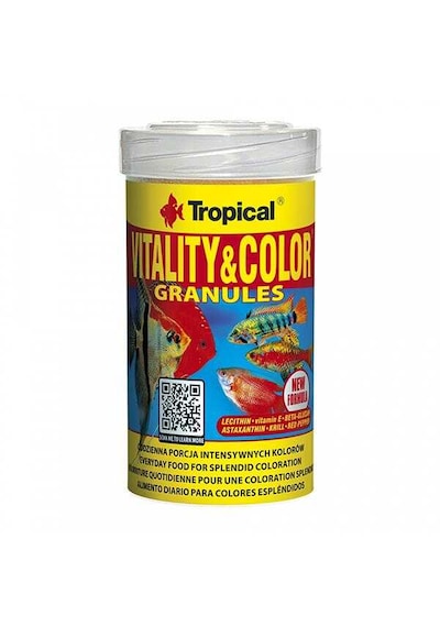 Tropical Vitality&color Granules Renk Arttırıcı Granül Balık Yemi 64 Gr