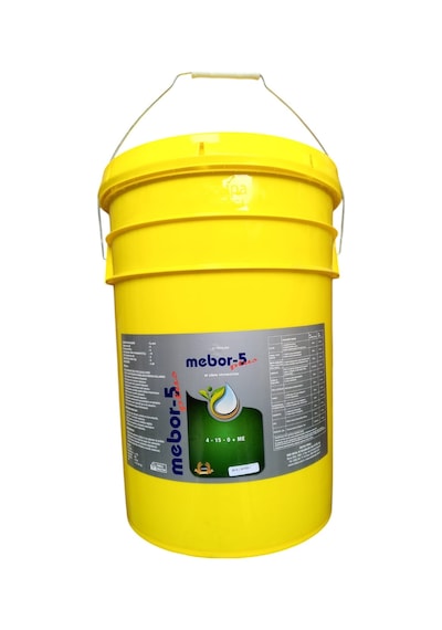 Mebor 5 Plus 4-15-0 + 5 Bor B + 5 Çinko Zn İçerikli Sıvı Gübre 20 Litre Diğer