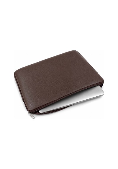 Unisex 13,3" Tablet Apple Uyumlu iPad Notebook Laptop Kılıfı Kahverengi