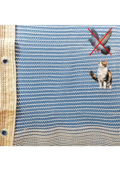 2,5x40 Metre Kuş Filesi, Balkon Filesi, Kedi Filesi, Kuş Önleme Filesi, Dolu Filesi Beyaz