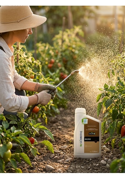 Leolife Mıcro Sıvı Organomineral İz Element Gübresi - 1 Litre Sararma Giderici, Tam Kapsamlı Mikro Besini