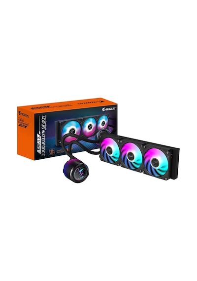Gigabyte Aorus Waterforce X Iı 360 Argb Lcd Intel-amd Uyumlu Siyah Sıvı Soğutucu