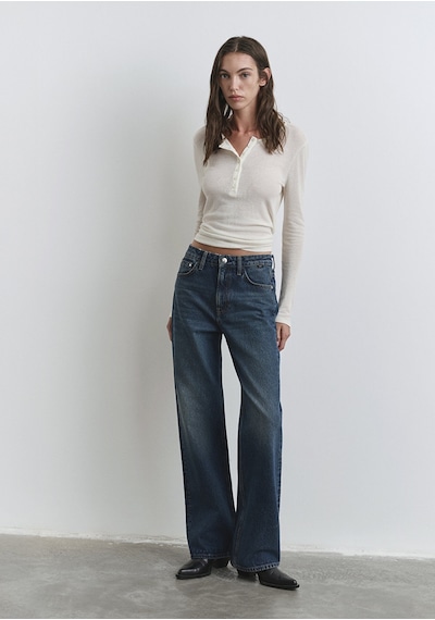 Mavi - Victoria Classic Denim Gölgeli Koyu Mavi Jean Pantolon 101072-90539 Koyu Mavi