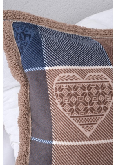 Merinos Comforter Rida Çift Kişilik Yorgan Seti - İndigo