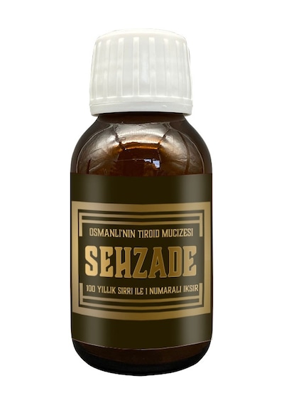 Şehzade Iksiri Şurubu Osmanlı Geleneğinden Yoğun Bitki Extratlı Şurup 50 Ml