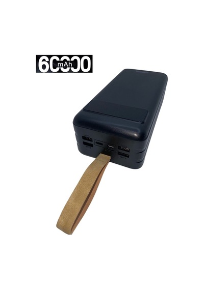 Powerbank 60.000 Mah Akım Korumalı Ledli Powerbank 60000 Amper Power Bank Renkli