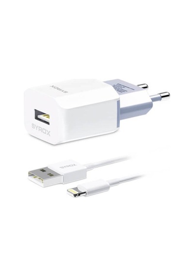 Syrox Apple Uyumlu iPhone Lıghtnıng Usb 1.6A Süper Hızlı Şarj %100 Ürü
